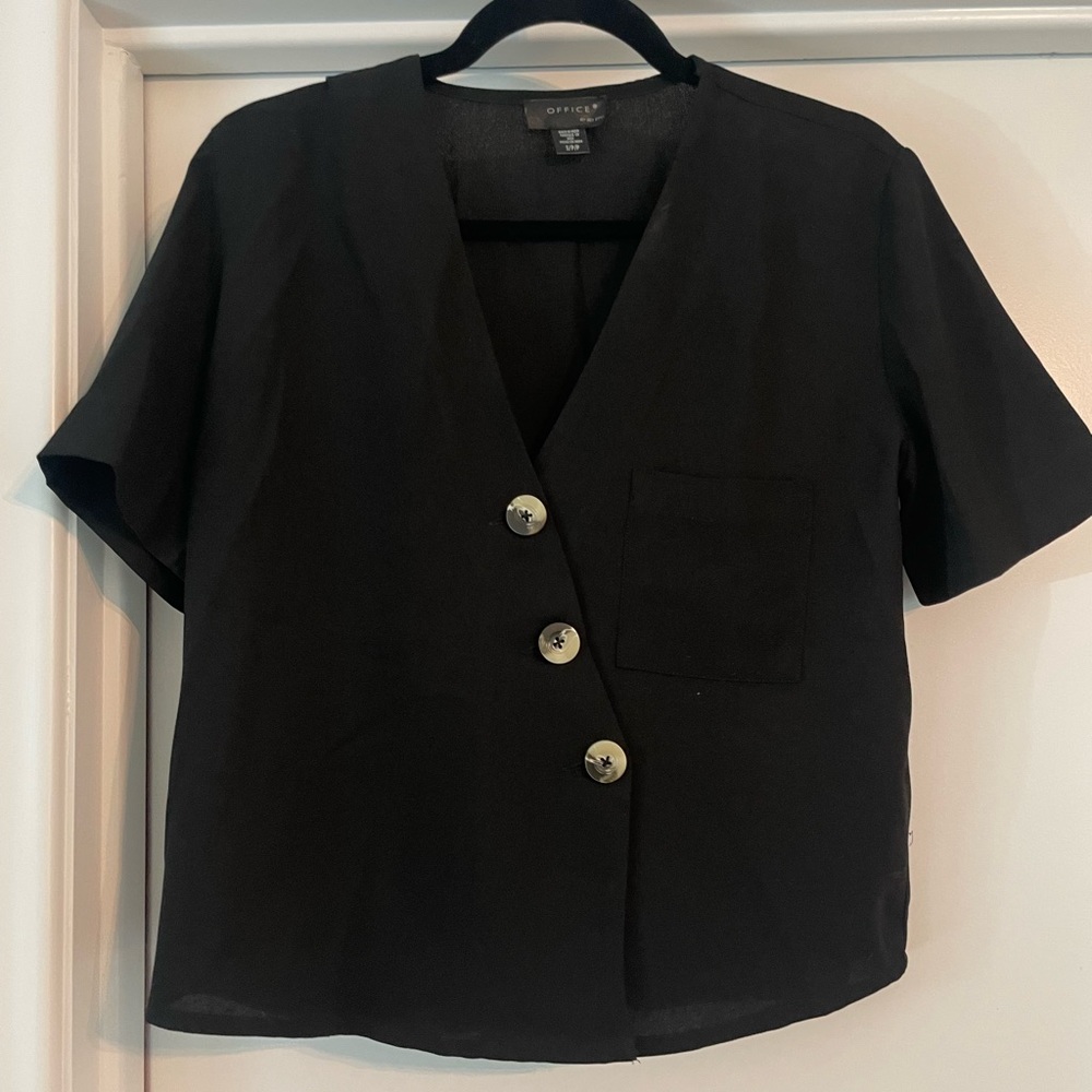 Madewell black shirt